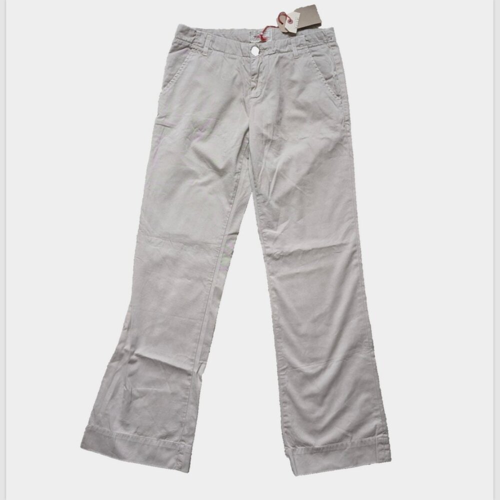 NWT Current/Elliott Sargent Trouser women's 28 Campfire Girl Khaki Chino pants